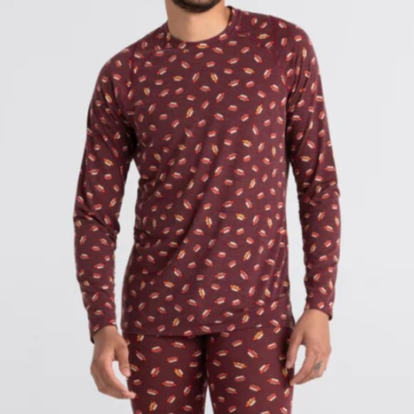 SAXX Viewfinder Long Sleeve Red Hot Diggity - Picture 1 of 4